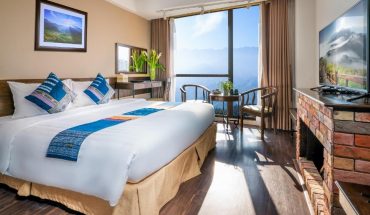 COMBO ROUNDTRIP BUS & ROOM AT AMAZING SAPA HOTEL 4*